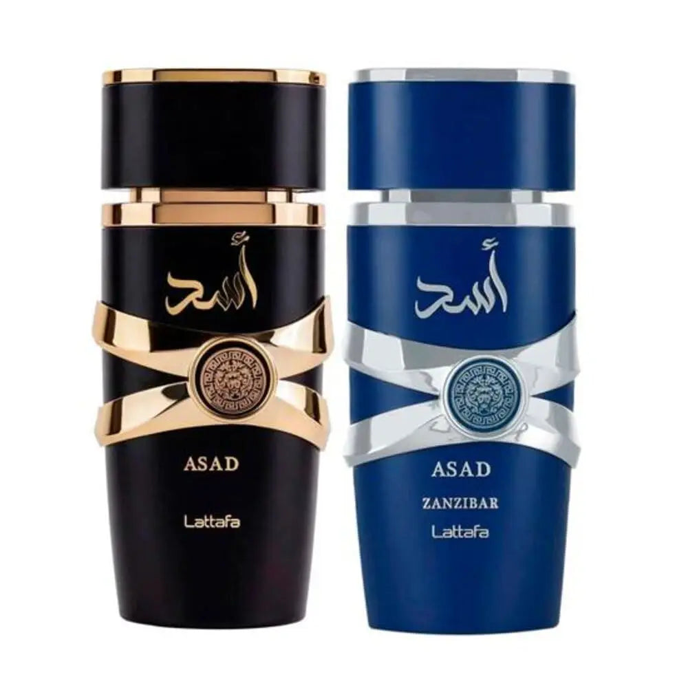Experience the Alluring Essence of Lattafa Asad Unisex Eau De Parfum - 3.4 Ounce Long-Lasting Fragrance